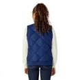 thumbnail image 2 of Dickies Women's Quilted Vest, Surf Blue, L, 2 of 3