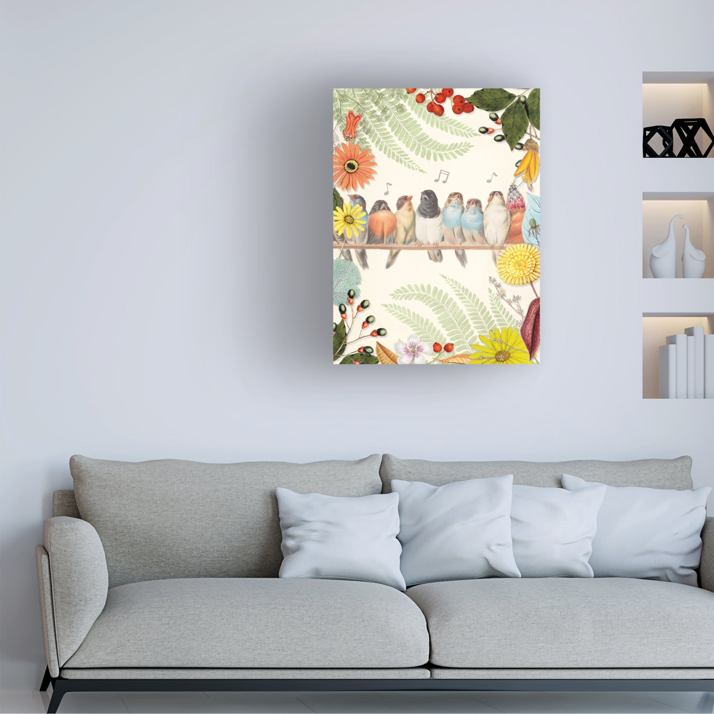 The Font Diva 'Tweet' Canvas Art