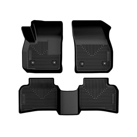 Husky Liners 99271 Weatherbeater Floor Mats Fit 2019-2023 Cadillac XT4 - Front/2nd Seat - Black