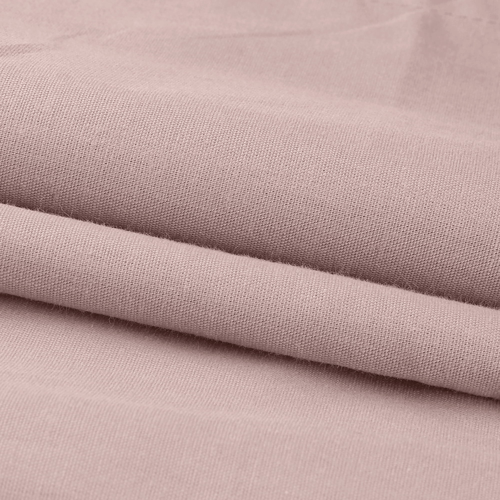 Unique Bargains Envelope Closure Cotton Durable Easy Care Pillowcases (2 Count) Pink Queen