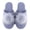Purple, variant on Millffy Women's Cozy House Slippers Fluffy Faux Fur ball Comfy Slides Bedroom Home Cotton knit Slippers (9-10 US Women, Green)