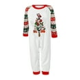 thumbnail image 2 of DuAnyozu Christmas Matching Pajamas for Family Sets 2023 Elk Santa Christmas Tree Print Cute Funny Xmas Sleepwear Pjs Sets, 2 of 7