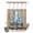 Brown, variant on No Hook Shower Curtain, Navy Blue Octopus Shower Curtains for Bathroom with See Through Top Window, Coastal Bubbles Ocean Waves Waterproof & Washable Bath Curtain 60"x72"
