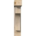 thumbnail image 2 of Ekena Millwork 7 1/2"W x 30"D x 38"H Westlake Block Smooth Bracket w/ Offset Brace, Douglas Fir, 2 of 25