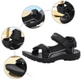 thumbnail image 7 of Sopiago Sandals for Boys Girls Soft Sole Lightweight Casual Shoes Fashion Sandals Student Beach Shoes Black,2.5(Little Kid/Big Kid), 7 of 7