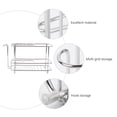 thumbnail image 3 of BRIGHTFUFU 1Ud Estante Para De Acero Inoxidable Plateado Organizador Resistente Para Almacenamiento Y Orden En Ducha, 3 of 6