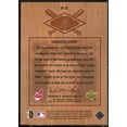 thumbnail image 2 of Jim Thome Card 2001 SP Game Bat Milestone Piece of Action Milestone #JT, 2 of 2