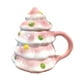 thumbnail image 2 of Taza de Café de Cerámica con Diseño de Árbol de Navidad, Suministros Prácticos para La Vida Familiar., 2 of 5