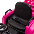 thumbnail image 6 of 12V JCB Ride on Excavator Toy, 4 in 1 Ride on Tractor Truck with Remote Control, Battery Powered Ride on Bulldozer Kids Electric Vehicles with Front Loader Bulldozer, Digger, Adjustable Seat, Yellow, 6 of 11