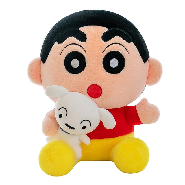 Lápices de colores Shin Chan Anime para muñecas de peluche, 35 cm