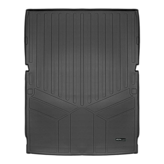 SMARTLINER All Weather Custom Fit Black Cargo Liner Behind the 2nd Row Compatible With 2023-2024 Jeep Grand Wagoneer L