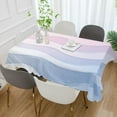 thumbnail image 2 of Yayeee Tablecloths 54" x 54" Rectangle Wrinkle Resistant Party Table Cover, Light Blue Gradient, 2 of 8