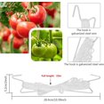 thumbnail image 4 of 10 Pcs Crochets à Tomates Crochets à Tomates Support en J Serre Crochets à Tomates Clips pour Plantes, 4 of 5