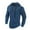 Blue, variant on Men Vintage Gothic Steampunk Sweatshirt Lace up Long Sleeve Pullover Hooded Top Solid Casual Sweatshirts