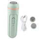 thumbnail image 1 of Electric Feet Callus Grinder Remove Dead Skin Rechargeable Foot File Pedicure Tool with Two Head Green, 1 of 5