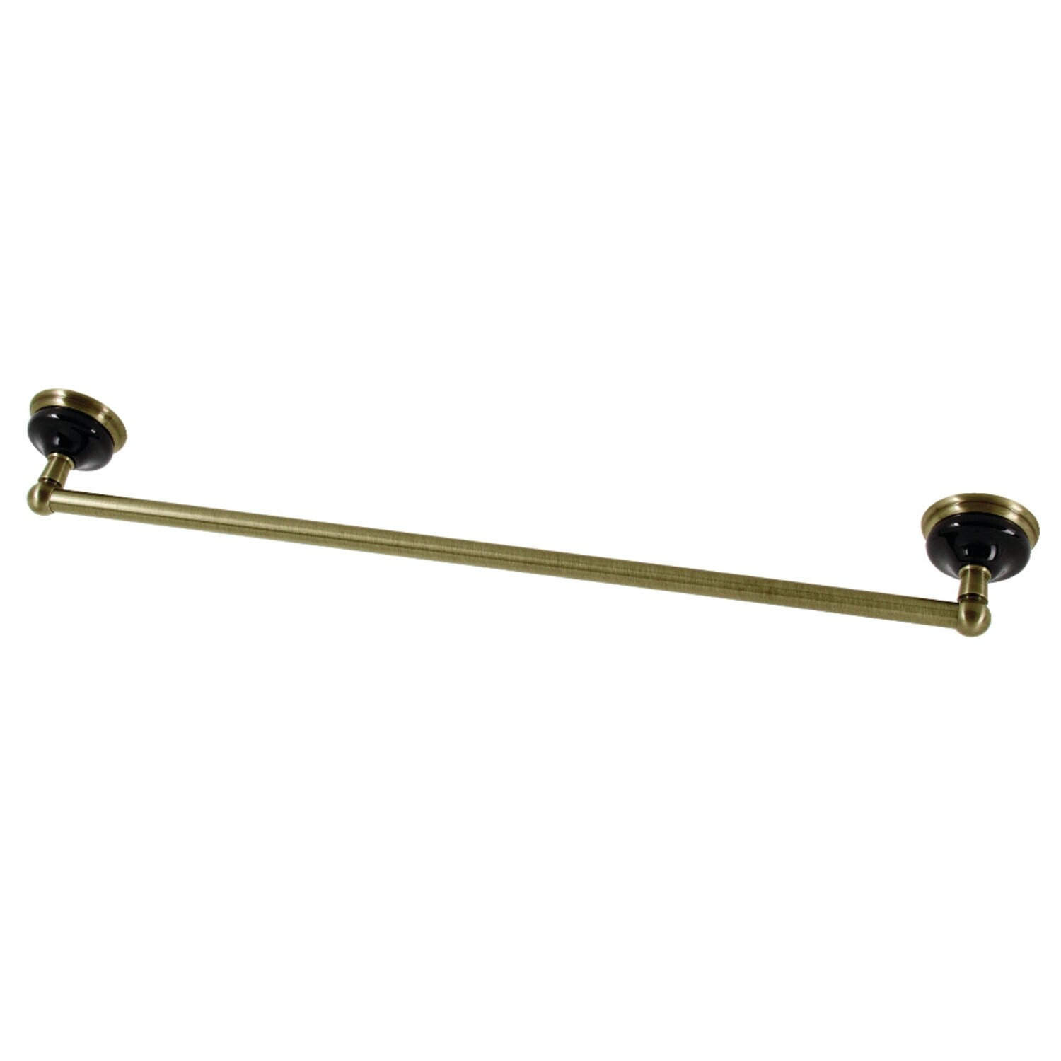 Kingston Brass BA9111PB 24 in. Water Onyx Towel Bar, Polished Brass