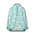 thumbnail image 3 of Artistic Pig School Backpack for Student Watercolor Farm Animal Cute Pig Cartoon Print Abstract Floral Pattern Aesthetic Bookbag for Student, 3 of 6