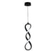 thumbnail image 2 of Lámpara Candil Colgante LED Spiral Luxica Lighting Negro, 2 of 5