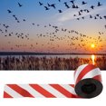 thumbnail image 3 of Cinta reflectante repelente de aves de doble cara roja y plateada, 3 of 7