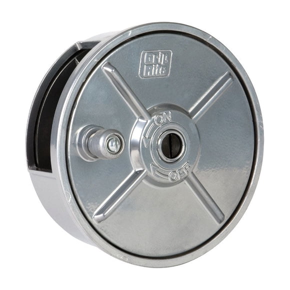 Bobina de alambre de amarre Grip-Rite redonda de aluminio fundido de 1,6 kg de capacidad