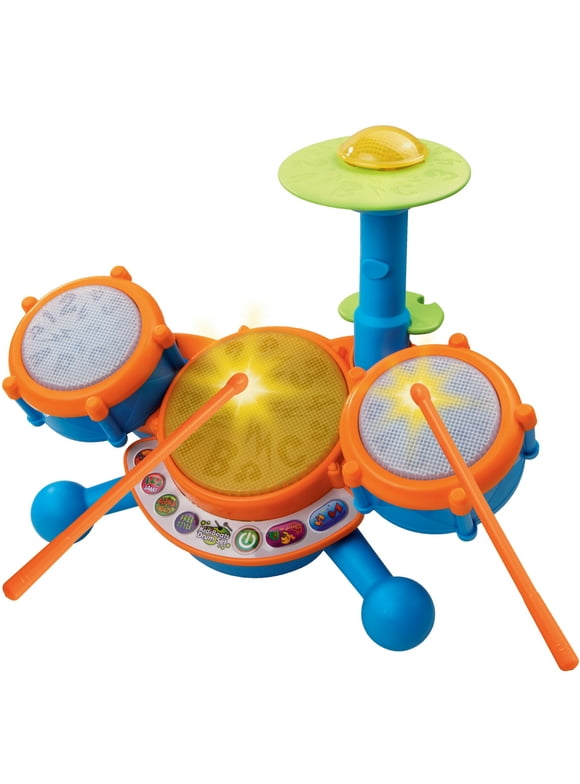 Vtech KidiBeats Drum Set Music Toy for Kids Ages 2+