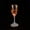 Orange, variant on Water Bottle LED Luminous Cups Light up Champagne Glasses Stemless Champagne Flutes Ambient Champagne Glasses Food Grade Creative Wine Glasses for Festivals Christmas (4.1 Oz Multi Color)