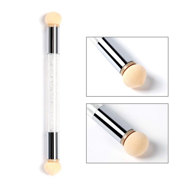 Nail Pen Art Supplies Smudge Abs Pen Doble Cabeza Esponja Smudge Gradient Blooming Pen Para Mujeres Niñas Nail Gel Beauty Cateissary CE002943-00