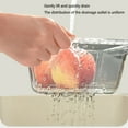 thumbnail image 3 of Fregadero de Cocina ANGGREK Colador de Frutas y Verduras Escurridor Telescópico PET, 3 of 8