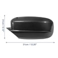 thumbnail image 2 of Par Coche Retrovisor Espejo Cubiertas Tapa Superposición Carbono Fibra Patrón, 2 of 6