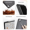 thumbnail image 2 of EIP Bluetooth Keyboard Case for iPad 10.2 inch (7th/8th/9th Gen) & iPad Air 10.5 inch (3rd Gen), 10.2 "Magnetic Detachable Cover with Trackpad, 7-Color Backlit Keys, Slim Protective Smart Case, 2 of 7
