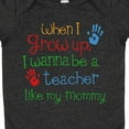 thumbnail image 4 of Inktastic Teacher Like Mommy Boys or Girls Baby Bodysuit, 4 of 5