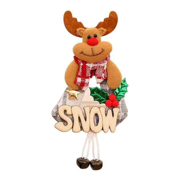 Matsuzay Adorno colgante para árbol de Navidad, muñeco de decoración, Festival de Año Nuevo, juguete para niños, accesorios de diseño de Kits de decoración para fiestas