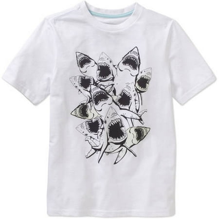 Boys' Shark Bites Short Sleeve Color Change T-Shirt