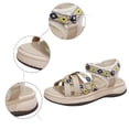 thumbnail image 4 of MKLEKYY Sandalias de Mujer de Verano Con Plataforma y Punta Abierta, Cómodas E Informales para Exteriores, 4 of 4