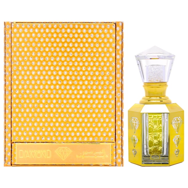 Aceite de perfume concentrado unisex Diamond de Al Haramain (mini) de 0,4 oz
