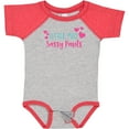 thumbnail image 3 of Inktastic Little Miss Sassy Pants, Sassy, Sassy Girl, Hearts Girls Baby Bodysuit, 3 of 5