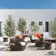 thumbnail image 2 of 6ft artificial olive trees (2pcs) - imitation silk trees con natural wood trunk y lifelike fruits para home, oficina, y sala de estar decoration, 2 of 5