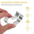 thumbnail image 2 of 9 Uds. De molde cortador de galletas y pasteles de acero inoxidable para Halloween, herramienta para hornear DIY (estilo aleatorio), 2 of 6