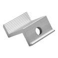 thumbnail image 2 of Bgsha Solar Panel End Clamp , Aluminum Z Brackets for Solar Panels Solar Mounting Brackets Kit for Solar Panel Pv Mounting System Install Accessories 10pcs(Silver), 2 of 10