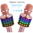 thumbnail image 3 of Micrófono Karaoke inalámbrico BONAOK, portátil para fiestas de cumpleaños en casa con altavoz y compatible con PC o Smartphone Q78, 3 of 3