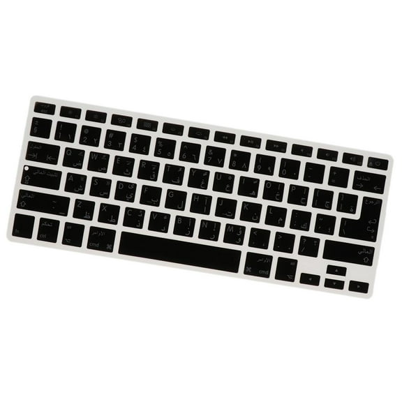 Silicone Keyboard Protective Skin Arabic Language Keyboard Cover Skin for