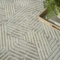 thumbnail image 6 of Nourison Grafix Geometric Grey 5'3" x 7'3" Area Rug (5x7), 6 of 8