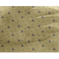 thumbnail image 1 of oneOone Tissu Georgette Viscose Feuilles & Panda Imprimé Animal Tissu BTY 42 Pouces de Large, 1 of 4