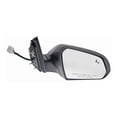 thumbnail image 2 of New Right Mirror Compatible With Hyundai Sonata Eco Sedan 4 Door 1.6L 2018 2019 By part number HY1321237 87620-C2580 87620C2580, 2 of 6
