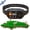 Black, variant on GPS Wireless Dog Fence System, Custom Polygon Boundary Electric Fence for Dogs with Adjustable Warning Strength, Safe Zone Radius 49-6561Ft, IPX7 Waterproof Invisible Fence