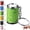 Green, variant on Mini Coin Storage Keychain, Mini Coin Bank Keychain for Quarters, 2-in-1 Portable coin Holder, with Secure Snap Closure