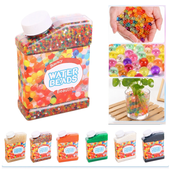 Clear Water Beads, 50,000 Pcs, Non Toxic, Gel Beads for Vases & Plants - (Multicolor)