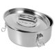 thumbnail image 5 of PTOOTP Molde para flan de acero inoxidable con tapa, sartén para ollas a presión, flanera, herramienta para cocinar flan, molde para flan, bandeja para hornear, 5 of 7