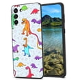 thumbnail image 1 of Compatible with Samsung Galaxy S21 FE Phone Case, Cute-Dinosaur-T-Rex-Dino54 Case Men Women, Flexible Silicone Shockproof Case for Samsung Galaxy S21 FE, 1 of 1