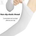 thumbnail image 4 of Gustave 5 Pairs UV Sun Protection Cooling Arm Sleeves Men Women Long Arm Cover Sleeves for Basketball Sports Running Golf Cycling Driving Fishing, 4 of 11
